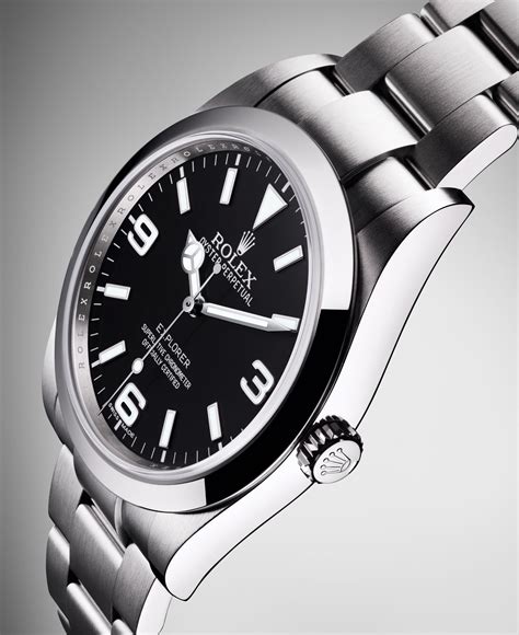 black rolex explorer|rolex explorer 39mm price.